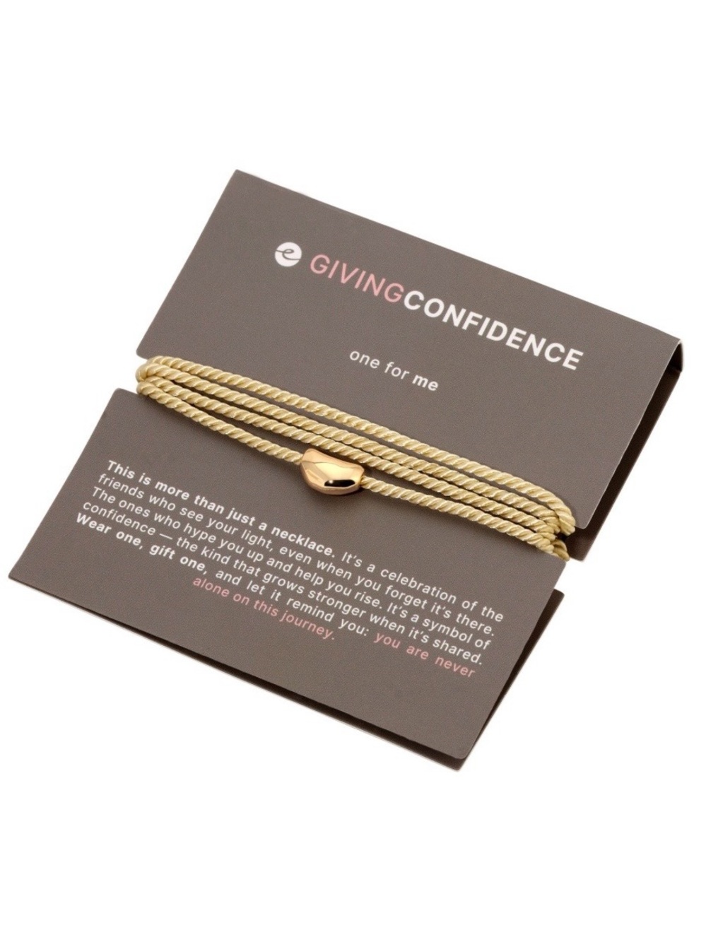 NEW Ettika Giving Confidence Necklace Pack - Keep One; Give One!
